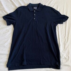 Lacoste Men’s vintage washed collared tshirt size M